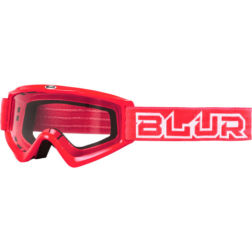 Blur B-Zero Red Goggles - Youth