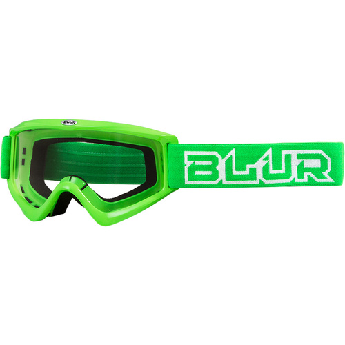 Blur B-Zero Neon Green Goggles - Youth