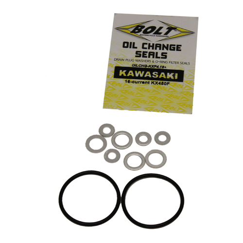 BOLT KAWASAKI KX450F 16-25 KX450X 21-23 OIL CHANGE KIT