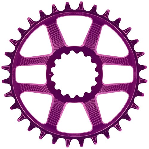 Helix Race Direct Mount Chainring 32T Eggplant