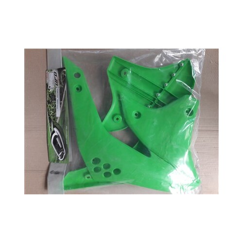 RTech Kawasaki KX450F 06-08 Green Radiator Shrouds