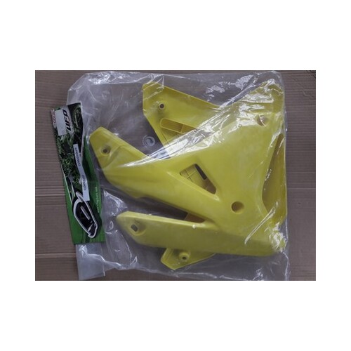 RTech Suzuki RMZ450 2007 Yellow Radiator Shrouds 