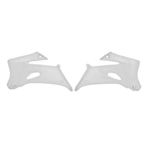 Rtech Yamaha WRF250 07-14 WRF450 07-11 White Radiator Shrouds