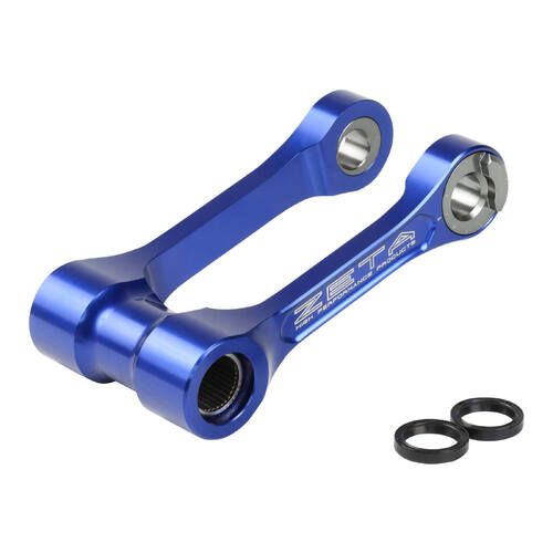 Zeta Yamaha WR250R 07-21 Blue Adjustable Lowering Link