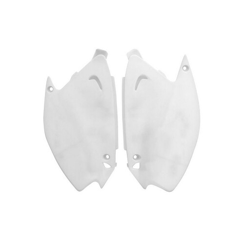 RTech Kawasaki KX125-250 03-08 White Side Panels