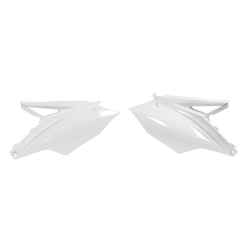 RTech Kawasaki KX250F 17-20 KX450F 16-18 White Side Panels