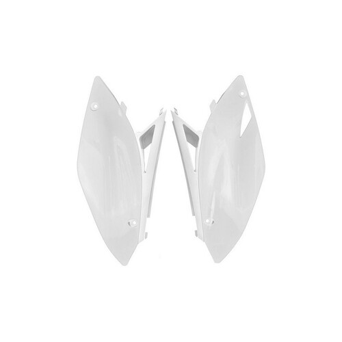 RTech Kawasaki KX250F 09-12 KX450F 09-11 White Side Panels