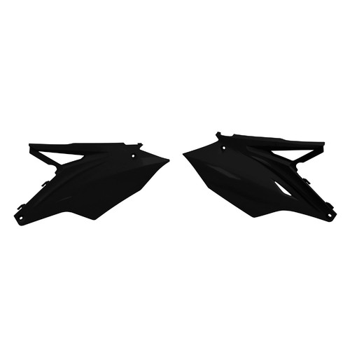 RTech Kawasaki KX250F 17-20 KX450F 16-18 Black Side Panels