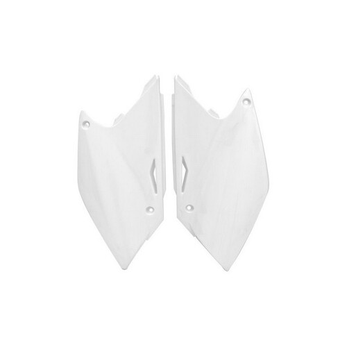 RTech Suzuki RMZ250 04-06 Kawasaki KX250F 04-05 White Side Panels