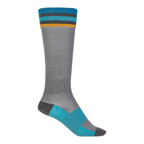 Fly Racing 2024 MX Thin Socks - Grey