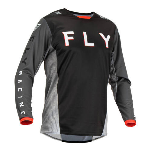 FLY KINETIC KORE JERSEY BLACK/GREY