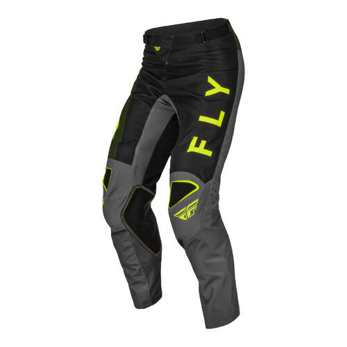 FLY KINETIC JET PANTS BLACK/OLIVE GREEN/HI-VIS