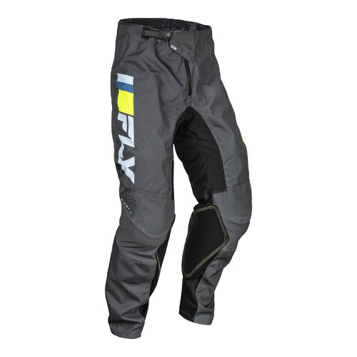 FLY KINETIC PRIX PANTS ICE GREY/CHARCOAL/HI-VIS 