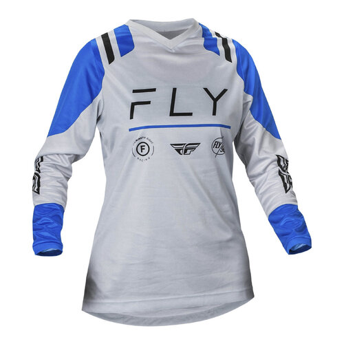 FLY WOMEN'S F-16 JERSEY ARCTIC GREY/BLUE 