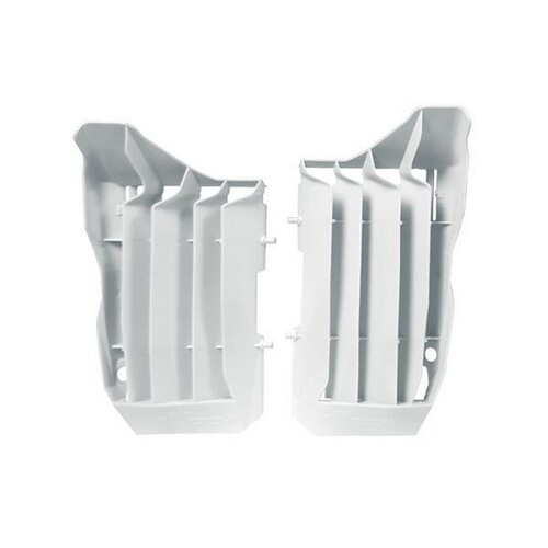 RTech Honda CRF250R 18-21 White Radiator Louvers