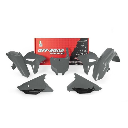 RTech Honda CRF250R 22-24 CRF450R 21-24 Quantum Grey Plastics Kit