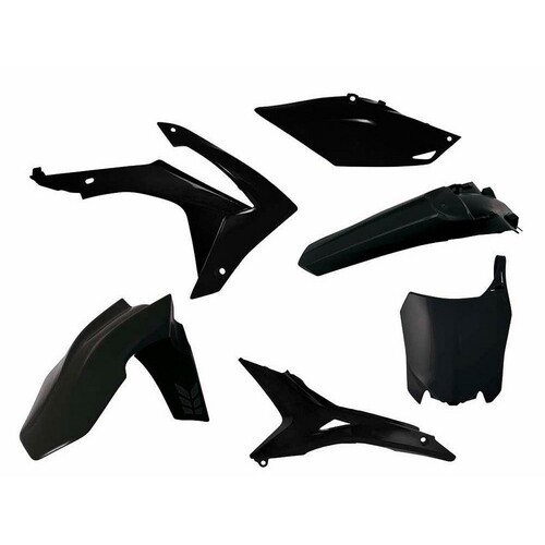 RTech Honda Honda CRF250R 22-24 CRF450R 21-24 Black Plastics Kit