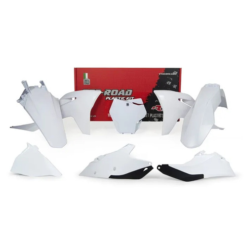 RTech Gas Gas MC125-450 21-23 White Plastics Kit