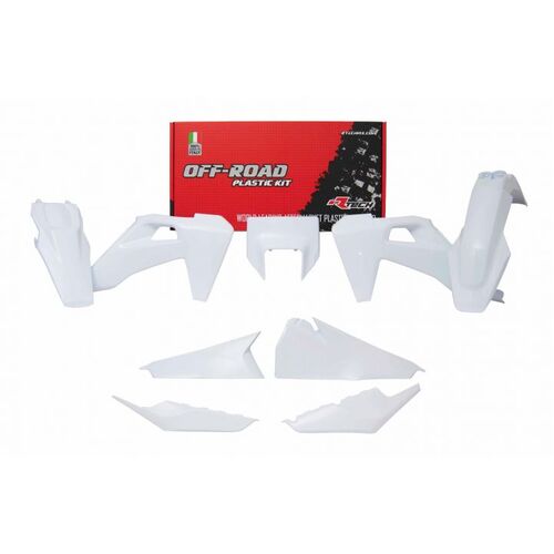 RTech Husqvarna TE / FE 20-23 White Enduro Plastics Kit