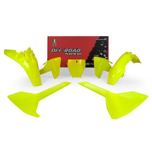 RTech Husqvarna TC85 18-24 Neon Yellow Plastics Kit