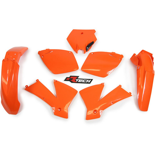 RTech KTM EXC 03 SX / SXF 01-03 Orange Plastics Kit