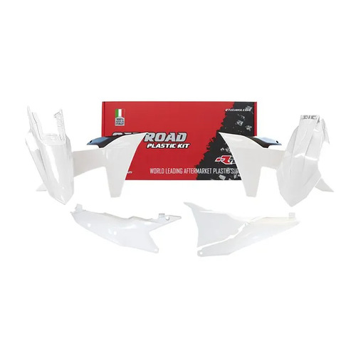 RTech KTM 250EXC 250EXCF 300EXC 350EXCF 450EXCF 500EXCF 2024 White Plastics Kit