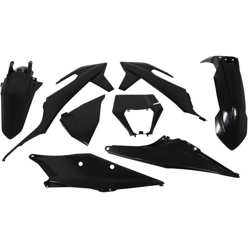 RTech KTM EXC / EXC-F 20-23 Black Enduro Plastics Kit