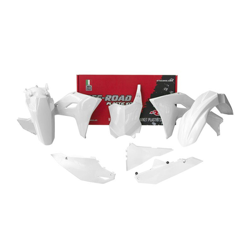 RTech Kawasaki KX450F KX450X 24-25 Plastics Kits White