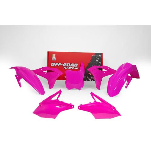 RTech Kawasaki KX250F 17-20 Neon Pink Plastics Kit