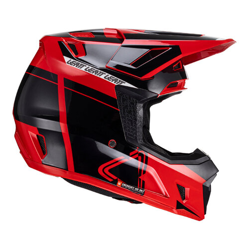 Leatt 7.5 Helmet & Goggle Kit - Red