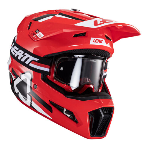 Leatt 3.5 Helmet & Goggle Kit - Red