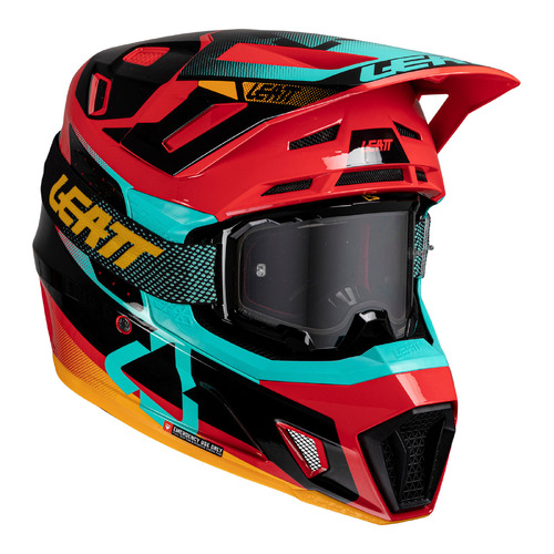 Leatt 2025 7.5 Helmet Kit - Red