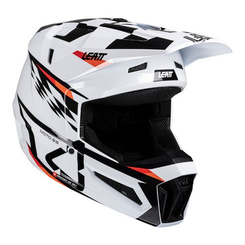 Leatt 2025 3.5 Junior Helmet Kit - White