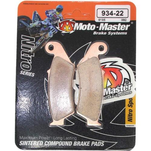 Moto-Master GasGas Honda Kawasaki Suzuki Yamaha Beta Nitro Sport Front Brake Pads