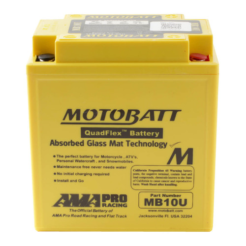 MB10U MOTOBATT QUADFLEX BATTERY