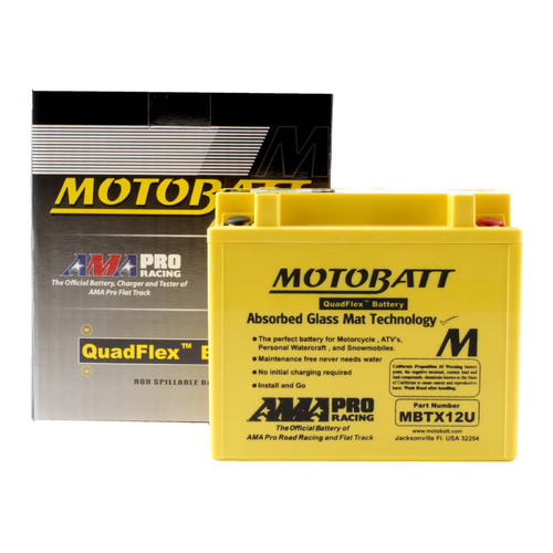 MBTX12U MOTOBATT QUADFLEX BATTERY