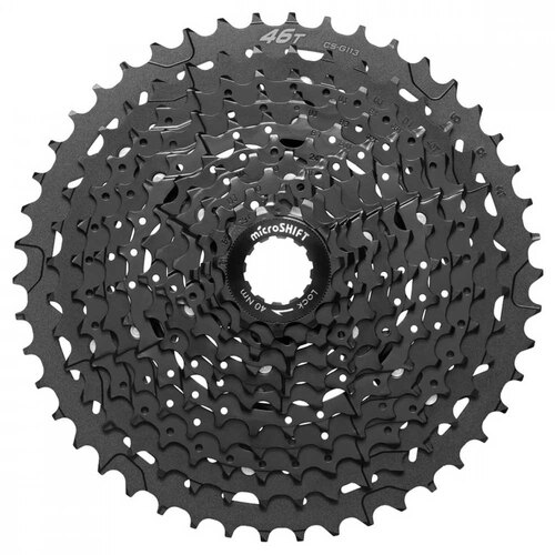 Microshift Cassette 8SP 11-34 Black Plated