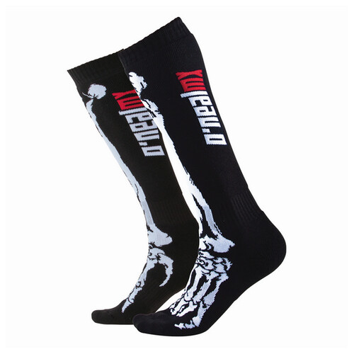 O'Neal Youth PRO MX X-Ray Sock - Black/White