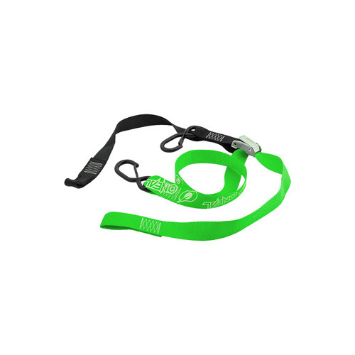 O'Neal Deluxe Tie Downs - 1 1/2 Inch Black/Green