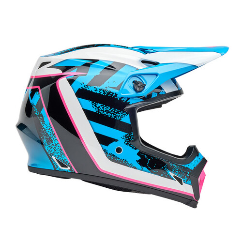 Bell MX-9 MIPS Breakdance Blue/Pink Helmet