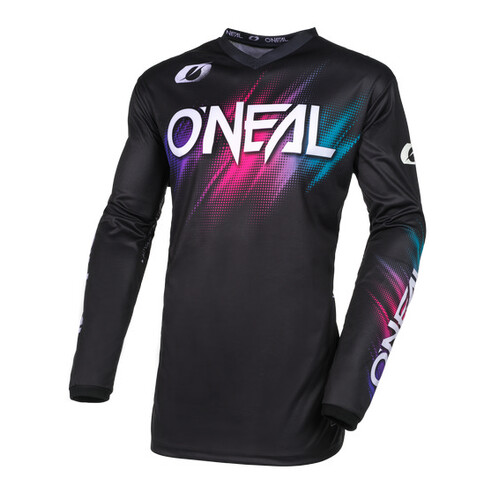 O'Neal 24 Girls ELEMENT Voltage Jersey - Black/Pink