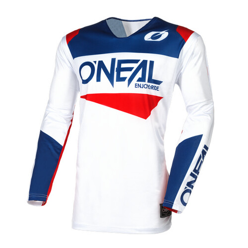 O'Neal 24 HARDWEAR AIR Slam Jersey - White/Blue/Red