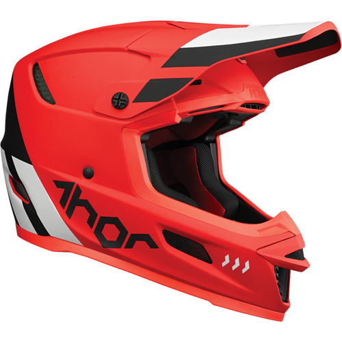 THOR MX HELMET REFLEX CUBE RD/BK 