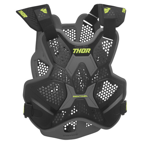 THOR MX CHEST PROTECTOR SENTINEL LTD BLACK 