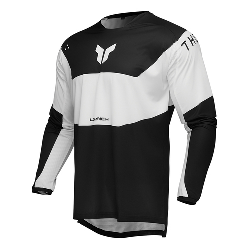 JERSEY THOR MX LAUNCH STORM BLACK 