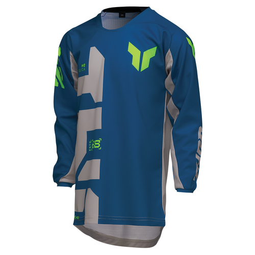 JERSEY THOR MX LAUNCH YOUTH FORGE BLUE 