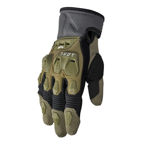 THOR MX GLOVES TERRAIN ARMY CHARCOAL 