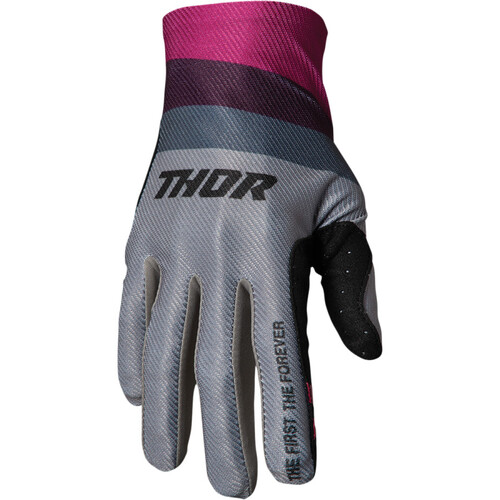 Thor Gloves Assist React Gray / Purple 