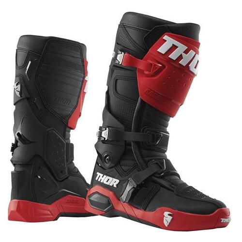 THOR MX BOOTS RADIAL MENS RED/BLACK 