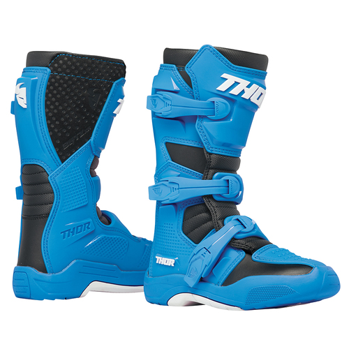 THOR MX BOOTS BLITZ XR YOUTH BL/BK 